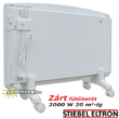 STIEBEL-ELTRON CNS F 2000 W mobil elektromos radiátor görgős lábakon